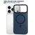 Чохол до мобільного телефона BeCover FIBRA ArcLine MagSafe Apple iPhone 17 Pro Blue (715382), зображення 7