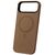 Чохол до мобільного телефона BeCover FIBRA ArcLine MagSafe Apple iPhone 17 Pro Brown (715383), зображення 4
