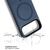 Чохол до мобільного телефона BeCover FIBRA ArcLine MagSafe Apple iPhone 17 Pro Max Blue (715387), зображення 6