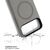 Чохол до мобільного телефона BeCover FIBRA ArcLine MagSafe Apple iPhone 17 Pro Max Gray (715389), зображення 6
