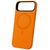 Чохол до мобільного телефона BeCover FIBRA ArcLine MagSafe Apple iPhone 17 Pro Orange (715385), зображення 4