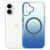 Чохол до мобільного телефона BeCover FIBRA Shock-Proof MagSafe Apple iPhone 17 Blue (715440)