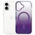 Чохол до мобільного телефона BeCover FIBRA Shock-Proof MagSafe Apple iPhone 17 Deep Purple (715442)