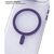 Чохол до мобільного телефона BeCover FIBRA Star Shine MagSafe Apple iPhone 17 Air Purple (715423), зображення 6