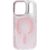Чохол до мобільного телефона BeCover FIBRA Star Shine MagSafe Apple iPhone 17 Pro Light Pink (715428), зображення 2