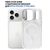 Чохол до мобільного телефона BeCover FIBRA Star Shine MagSafe Apple iPhone 17 Pro Max White (715438), зображення 4