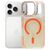 Чохол до мобільного телефона BeCover FIBRA Star Shine MagSafe Apple iPhone 17 Pro Orange (715429)