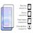 Стекло защитное Dengos Super-D Full Glue Samsung Galaxy A57 Black (TGFG-SD-09), изображение 2
