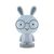 Нічник Kite Світильник LED з акумулятором Bunny, білий (K24-490-1-1), зображення 2