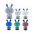 Нічник Kite Світильник LED з акумулятором Bunny, білий (K24-490-1-1), зображення 4