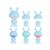 Ночник Kite Светильник LED с аккумулятором Dreamy Bunny, голубой (K25-315-1-3), изображение 4