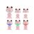 Нічник Kite Світильник LED з акумулятором Dreamy Froggy, рожевий (K25-315-3-2), зображення 4