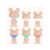 Нічник Kite Світильник LED з акумулятором Dreamy Mouse, персиковий (K25-315-2-4), зображення 4