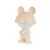 Нічник Kite Світильник LED з акумулятором Dreamy Mouse, персиковий (K25-315-2-4)
