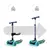 Самокат Kinderkraft 2-в-1 Raket Up Blue (KRRAUP00BLU0000) (5902533930043), изображение 2