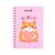 Блокнот Kite на спирали A5 Cute 3, 80 листов, клетка (K25-1911-3)