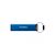 USB флеш накопичувач Kingston 128GB IronKey Keypad 200 Type-C Encrypted Blue USB 3.2 (IKKP200C/128GB), зображення 3