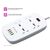 Мережевий фільтр живлення ColorWay 4 розетки/4USB White 1.8м (1QC3.0 + 3 AUTO ID) (CW-CHU44QW), зображення 8