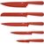 Набор ножей WINNINGSTAR ST-7804 5 предметів Red (WNNGS-ST-7804-RD)