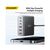 Зарядное устройство Essager 3xUSB-C + 3xUSB-A 85W GaN black (EZC85W-SXB0G-Z), изображение 5