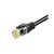 Патч-корд 10м UTP cat 6 RJ45 TopSpeed Ethernet Round Cable Black Essager (EXCWXY-JSF01), изображение 2