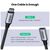 Дата кабель Ugreen USB-C M/F 1.0m 5A 10Gbps USB 3.1 black (30205), зображення 10