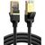Патч-корд 3м, F/FTP cat 7 RJ-45 black Ugreen (U_11270)