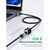 Патч-корд 0.5м F/UTP cat 6 RJ-45 extension black Ugreen (U_11278), изображение 2