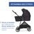 Коляска Chicco 2 в 1 Seety графіт (87097.31.01), изображение 3