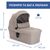 Коляска Chicco 2 в 1 Seety беж (87097.43.01), изображение 2