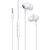 Наушники Vention Echo Lite 3.5mm In-Ear Wired White (GBAWAV)