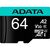 Карта памяти ADATA 64GB microSD class 10 UHS-I U3 V30 A2 Premier Pro SD 6.0 (AUSDX64GUI3V30SA2-RA1), изображение 2