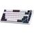 Клавиатура GamePro Asgard Valhalla Pro QLAB Sakura Switch RGB Bluetooth/Wireless/USB-C UA White (MK160-W-D-QS-PRO), изображение 3