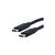 Дата кабель USB-C to USB-C 2.0m 60W black Kingda (KD-UCUC3002-2m), изображение 2