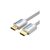 Кабель мультимедийный HDMI M to HDMI M 1.0m V2.0 4K60Hz braided aluminum alloy gray Vention (AABIF)