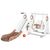 Игровая площадка Mealux Cosmo White/Coffee (KD-B022 White/Coffee)