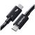 Дата кабель USB-C to USB-C 1.0m Thunderbolt 5 Intel certified Choetech (A3011), изображение 2