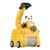 Бутылка для воды Ardesto Excavator 500мл, пластик, жовтий (AR2250EY)