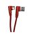 Дата кабель USB 2.0 AM to USB-C 1.0m 2.4A 90° corner red XoKo (XK-CTC-001-RD)