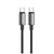 Дата кабель USB-C to USB-C 2.0m 5A 100W zinc alloy braided black ColorWay (CW-CBPDCC099-BK), изображение 3