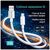 Дата кабель USB 2.0 AM to USB-C 1.0m 3A zinc alloy braided white ColorWay (CW-CBUC098-WT), изображение 6