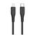 Дата кабель USB-C to Lightning 2.0m PD30W textured PVC black ColorWay (CW-CBPDCL095-BK)