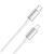 Дата кабель USB-C to Lightning 1.0m PD30W zinc alloy braided white ColorWay (CW-CBPDCL098-WT), изображение 2