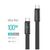 Дата кабель USB-C to USB-C 1.0m 5A 100W ultra-thin black ColorWay (CW-CBPDCC100-BK), изображение 4