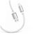Дата кабель USB 2.0 AM to Lightning 2.0m 3A zinc alloy braided white ColorWay (CW-CBUL099-WT), изображение 2