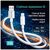 Дата кабель USB 2.0 AM to Lightning 2.0m 3A zinc alloy braided white ColorWay (CW-CBUL099-WT), изображение 6