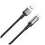 Дата кабель USB 2.0 AM to USB-C 1.0m 6A braided wire black ColorWay (CW-CBUC096-BK), изображение 2