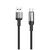 Дата кабель USB 2.0 AM to USB-C 1.0m 6A braided wire black ColorWay (CW-CBUC096-BK), изображение 3