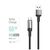 Дата кабель USB 2.0 AM to USB-C 1.0m 6A braided wire black ColorWay (CW-CBUC096-BK), изображение 4