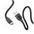 Дата кабель USB 2.0 AM to USB-C 1.0m 3A TPE embossed black ColorWay (CW-CBUC101-BK), изображение 2